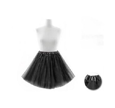 -TUTU ADULTO NEGRO 60 CM