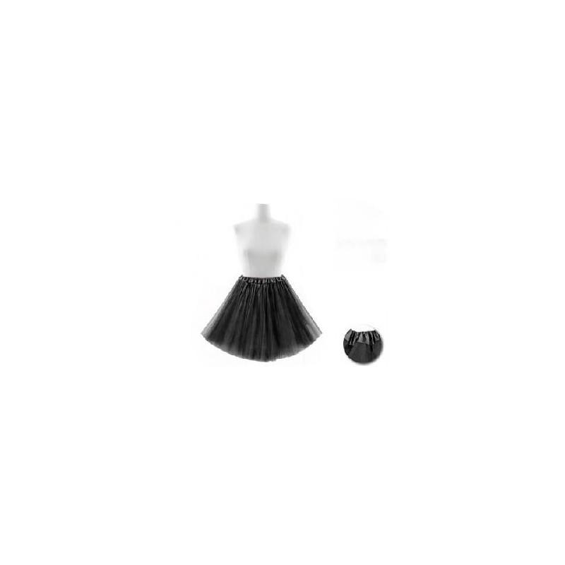 -TUTU ADULTO NEGRO 60 CM