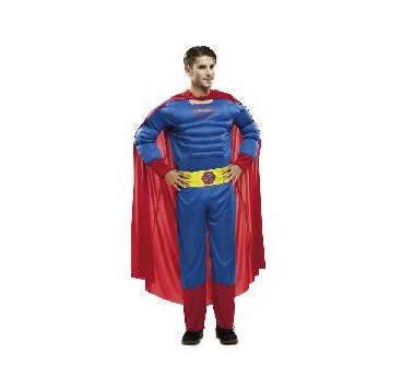 -DISFRAZ SUPERMAN MUSCULOSO S