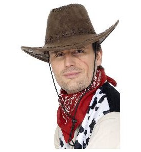 -SOMBRERO COWBOY MARRON
