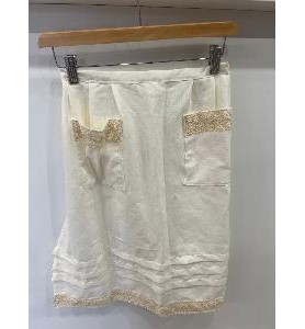 -DELANTAL REGIONAL BEIGE XL