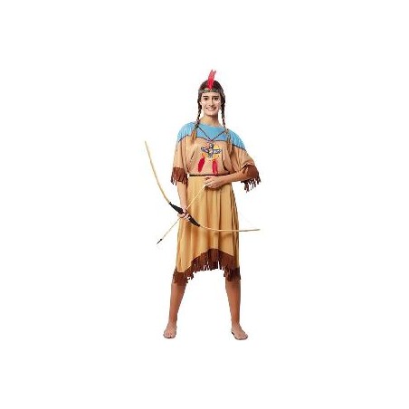 -DISFRAZ INDIA APACHE XL