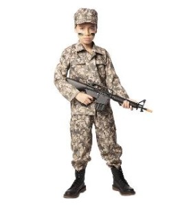 -DISFRAZ MILITAR 10-12 AÑOS