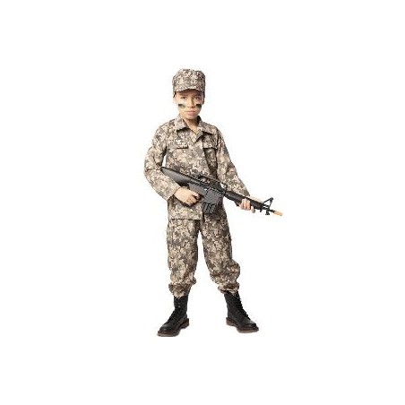 -DISFRAZ MILITAR 10-12 AÑOS