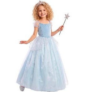 -DISFRAZ PRINCESA AZUL M-L