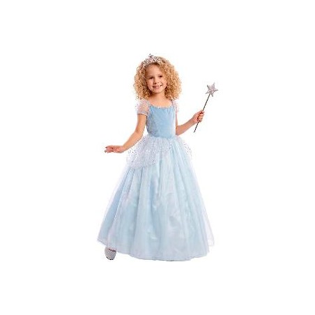 -DISFRAZ PRINCESA AZUL 7-9 AÑOS