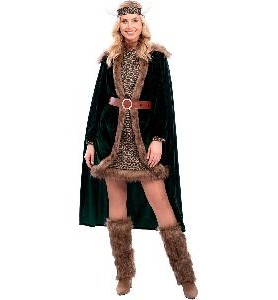-DISFRAZ VIKINGA DELUXE M-L