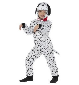 -DISFRAZ DALMATA 6-7 AÑOS
