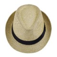 -SOMBRERO GANGSTER CREMA CALADO