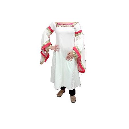 -VESTIDO MEDIEVAL BEIGE 40