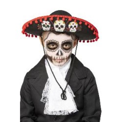 -SOMBRERO INFANTIL DÍA DE LOS MUERTOS