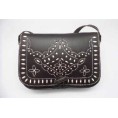 -BOLSO PIEL ROCIERO FUCSIA