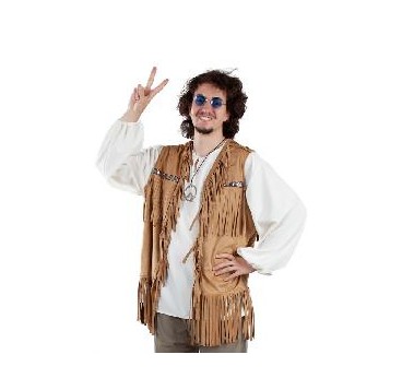 -CHALECO HIPPIE HOMBRE