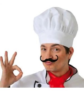 -GORRO COCINERO ADULTO