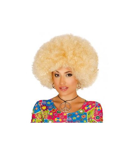 -PELUCA AFRO RUBIA EXTRA UNISEX