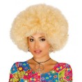 -PELUCA AFRO RUBIA EXTRA UNISEX -PELUCA AFRO RUBIA EXTRA UNISEX