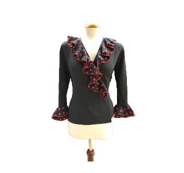-CAMISA CON VOLANTES M