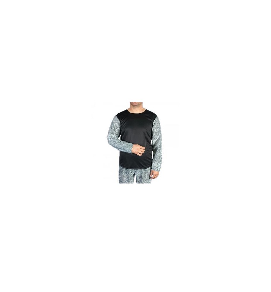 -CAMISETA MARRÓN PLATA XL