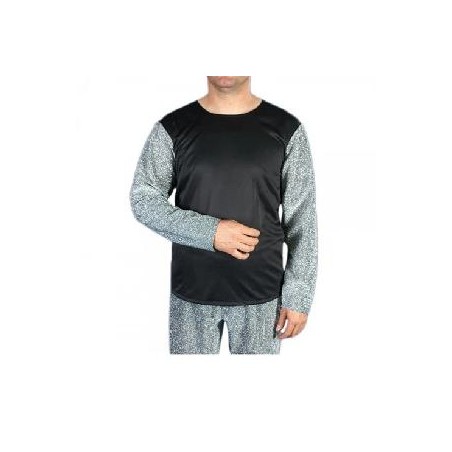 -CAMISETA MARRÓN PLATA XL