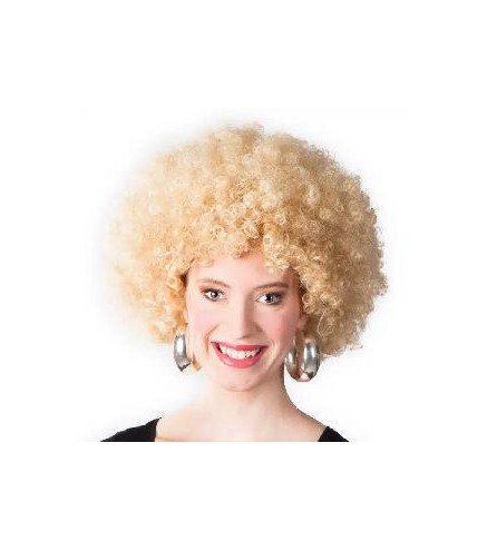 -PELUCA AFRO RUBIA UNISEX