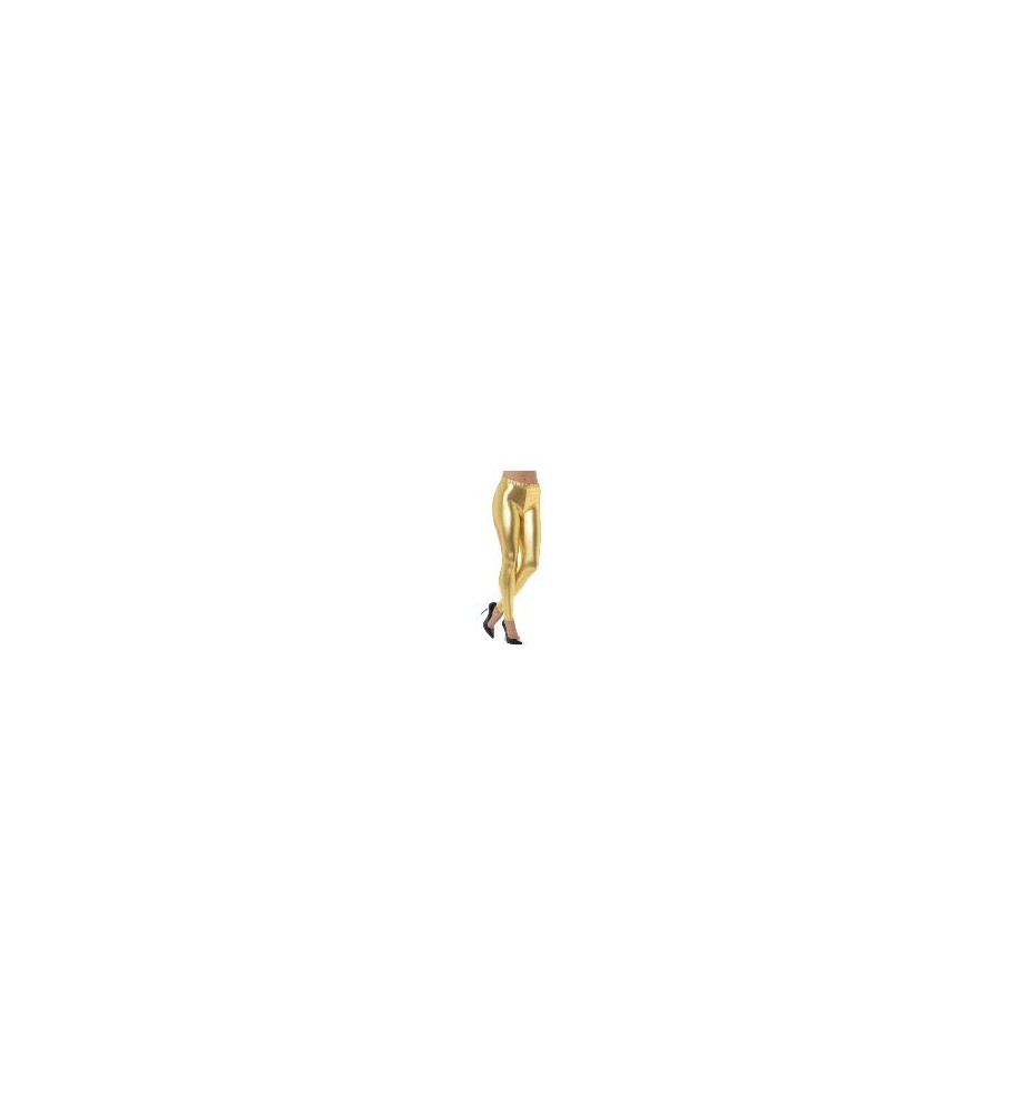 -LEGGINS DORADO ADULTO