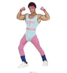 -DISFRAZ DEPORTISTA HOMBRE T-L