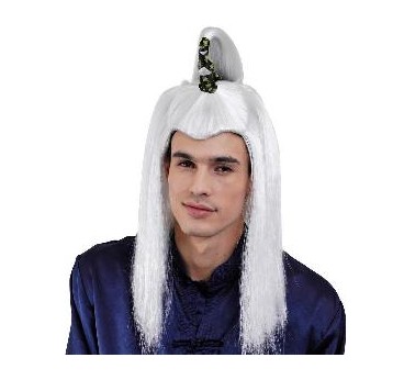 -PELUCA SAMURAI BLANCA