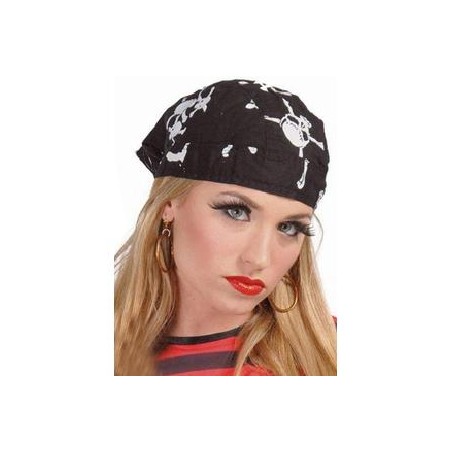 PAÑUELO PIRATA CON CALAVERAS
