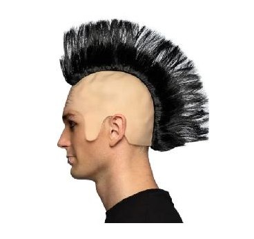 -PELUCA PUNK MORENA