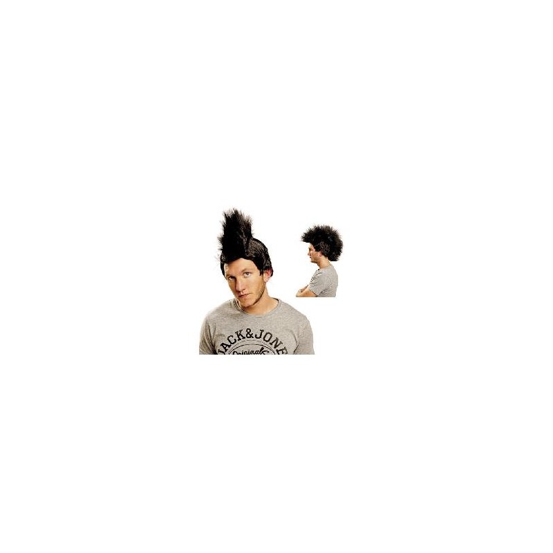 -PELUCA PUNK MORENA