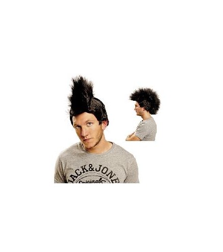 -PELUCA PUNK MORENA