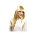 -PELUCA LARGA CON FLEQUILLO RUBIA