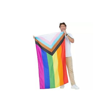 -BANDERA 150X90CM LGBTIQ+ PRIDE
