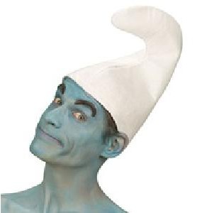 -GORRO GNOMO BLANCO