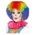 -CUELLO DE VOLANTES PARA PAYASO FUCSIA