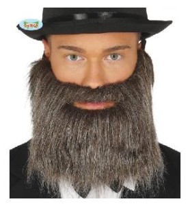 -BARBA Y BIGOTE CANOSA CON GOMA