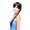-PELUCA TRENZA MORENA EXTRA LARGA