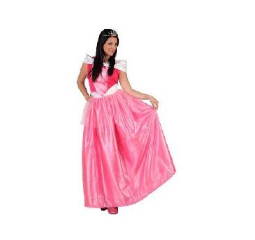 -DISFRAZ PRINCESA DE CUENTO ROSA XS-S