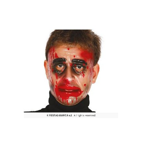 -CARETA TRANSPARENTE/SANGRE
