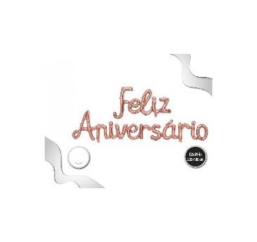 SET GLOBO FELIZ ANIVERSARIO