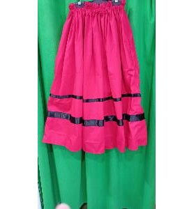 -FALDA REGIONAL ROJA M