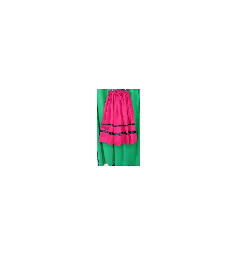 -FALDA REGIONAL ROJA M