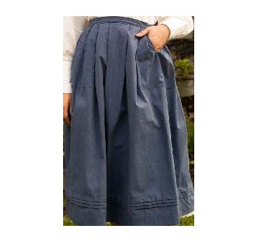 -DELANTAL REGIONAL AZUL P