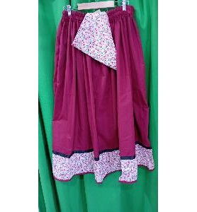 -FALDA REGIONAL GRANATE L
