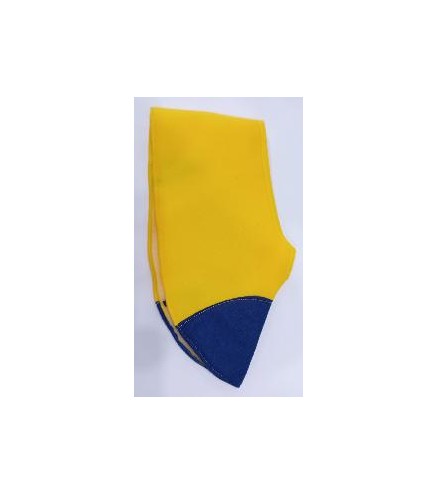 -CUBREBOTAS AMARILLAS PUNTA AZUL