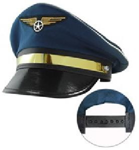 -SOMBRERO PILOTO AVIACION AJUSTABLE