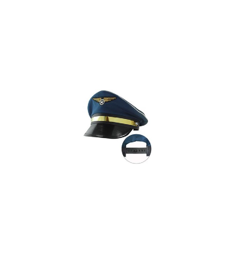 -SOMBRERO PILOTO AVIACION AJUSTABLE
