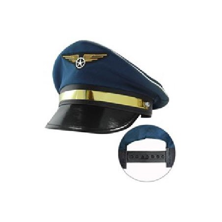 -SOMBRERO PILOTO AVIACION AJUSTABLE