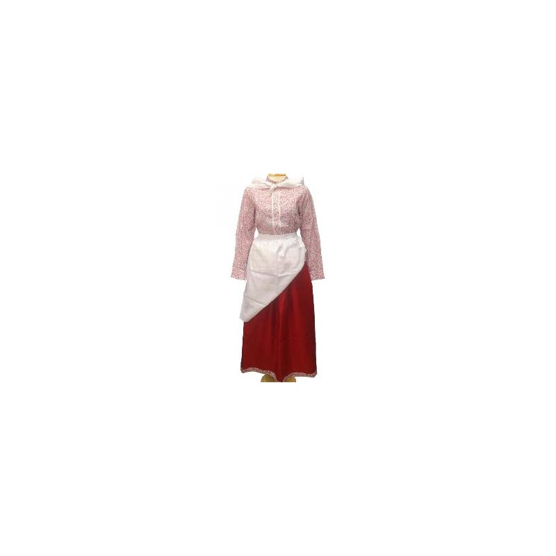 TRAJE NESKA LAIDA ROJO 18 TRAJE NESKA LAIDA ROJO 18