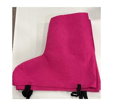 -CUBREBOTAS FIELTRO FUCSIA 41-43